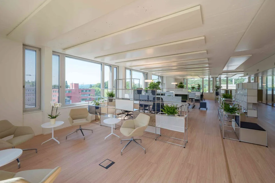Co-Working mit Ausblick in Baden-Dättwil