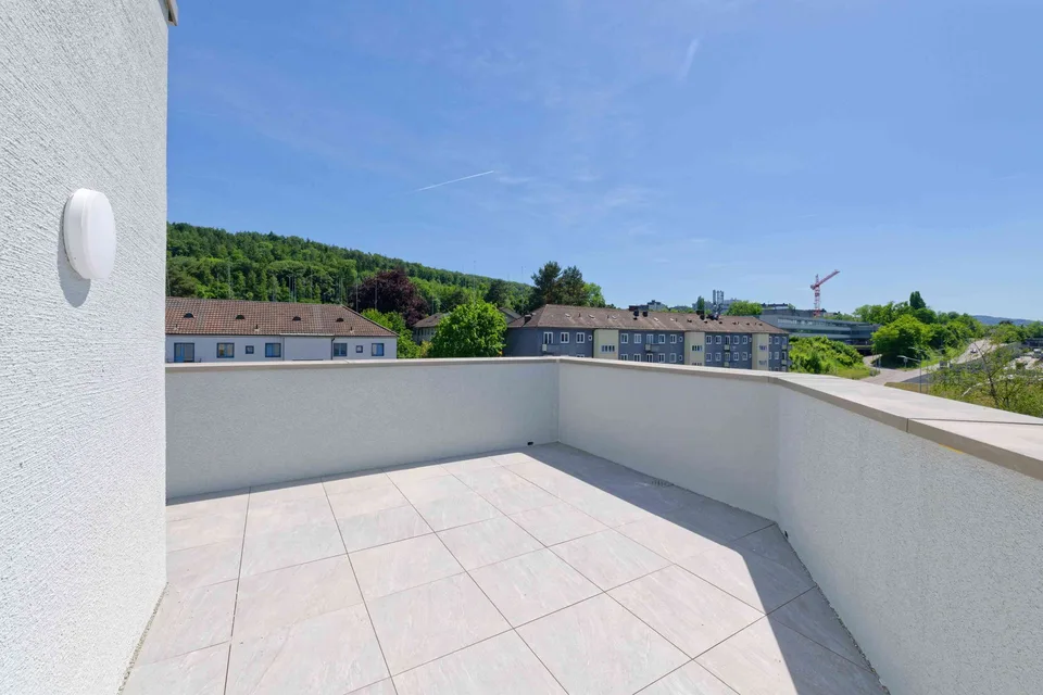 Penthouse-Wohnung mit zwei Terrassen