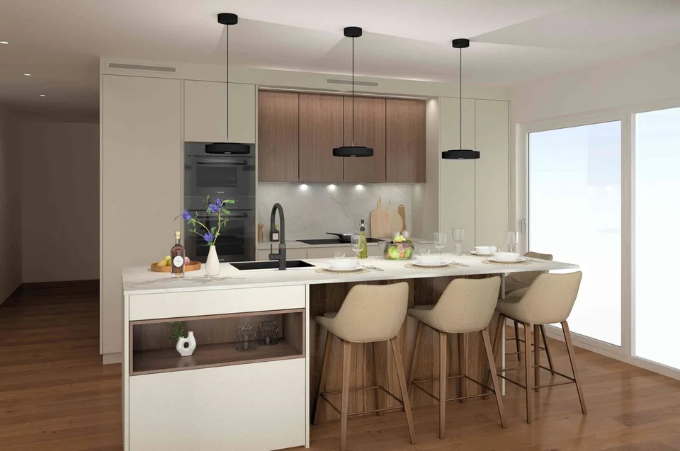 New Build Minergie 6.5-Room Apartment in Zurich-Enge / District 2