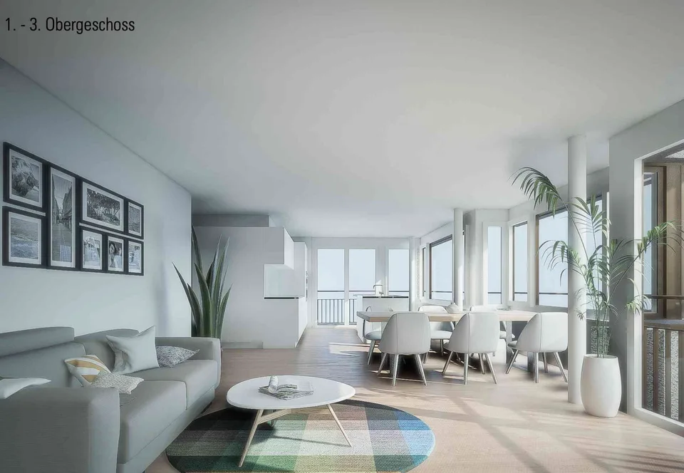 New Build Minergie 6.5-Room Apartment in Zurich-Enge / District 2