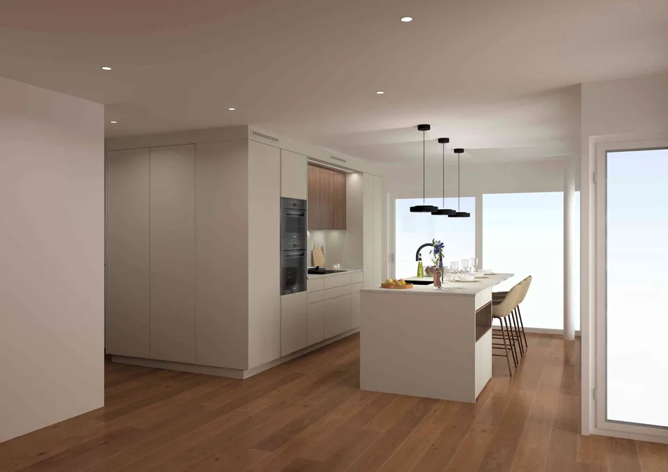New Build Minergie 6.5-Room Apartment in Zurich-Enge / District 2