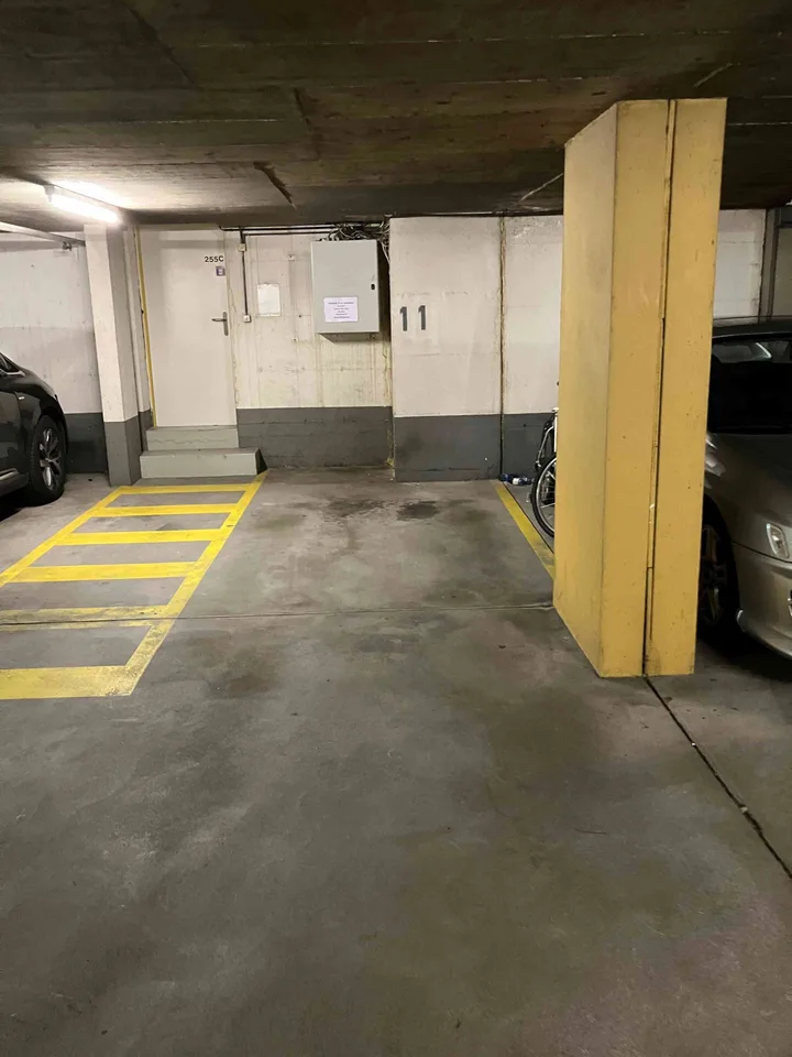 Parkplatz in Tiefgarage