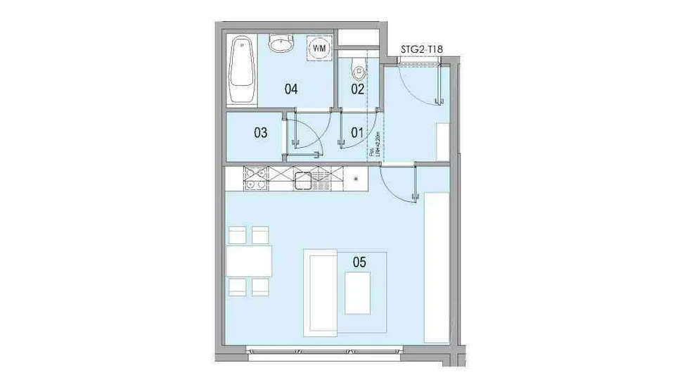 Studio im Trendquartier Langstrasse