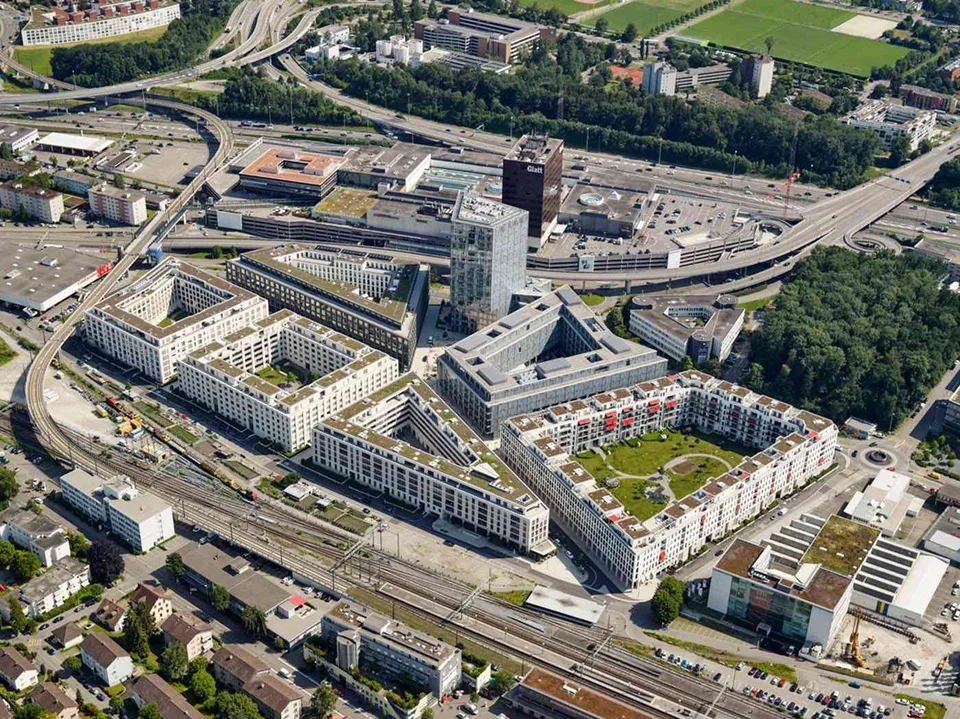 Richtiareal Wallisellen: Parkplatz in Tiefgarage zu vermieten
