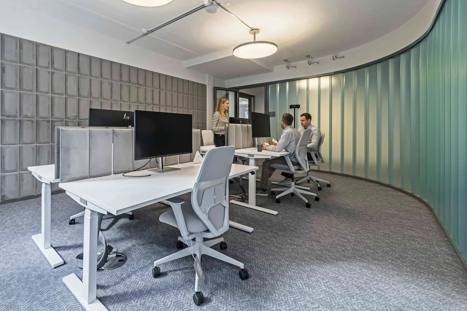 Bezugsbereites Büro für 8 Personen, flexibel ab 3 Monaten