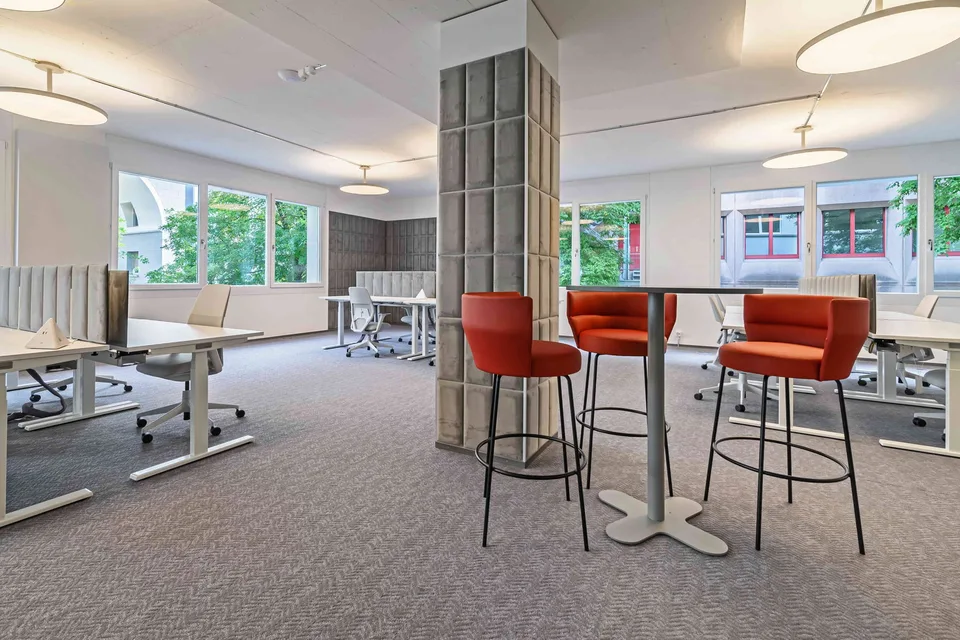 Bezugsbereites Büro für 8 Personen, flexibel ab 3 Monaten