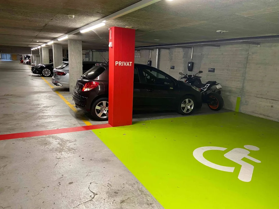 Parkplatz in Tiefgarage des Schiffbaus, 8005 Zürich, zu vermieten
