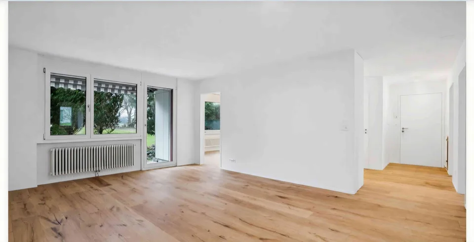 Komplett neu sanierte, 4.5-Zimmer-Gartenwohnung
