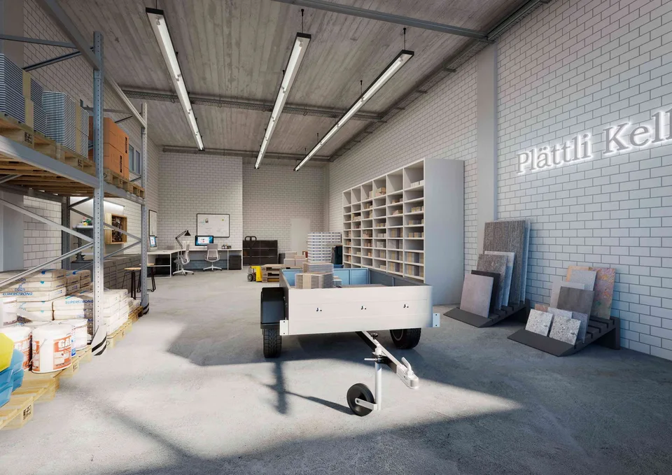 Gewerbepark Gheid - Workboxen im EG