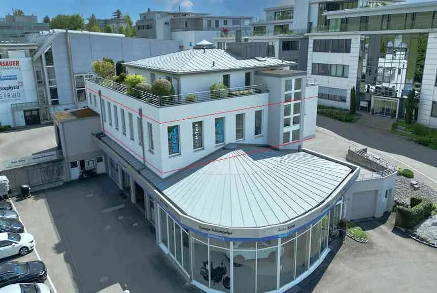 Raum 1 (40m2): Büroraum, Praxis, Atelier, Hobbyraum