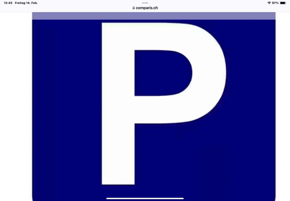 Parkplatz bei Bahnhof Wohlen