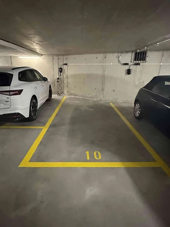 Parkplatz in Tiefgarage