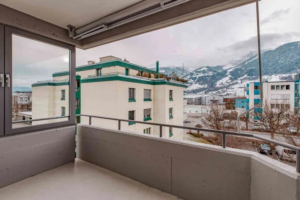 Charmante 3-Zimmer-Wohnung mit Balkon in Sargans