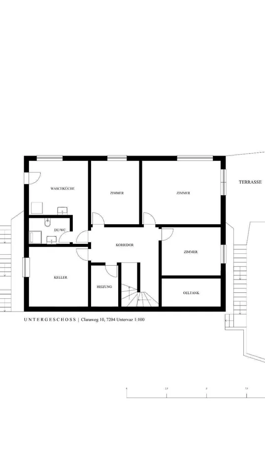 Grosszügige 7½-Zimmerwohnung mit Garten und herrlicher Fernsicht