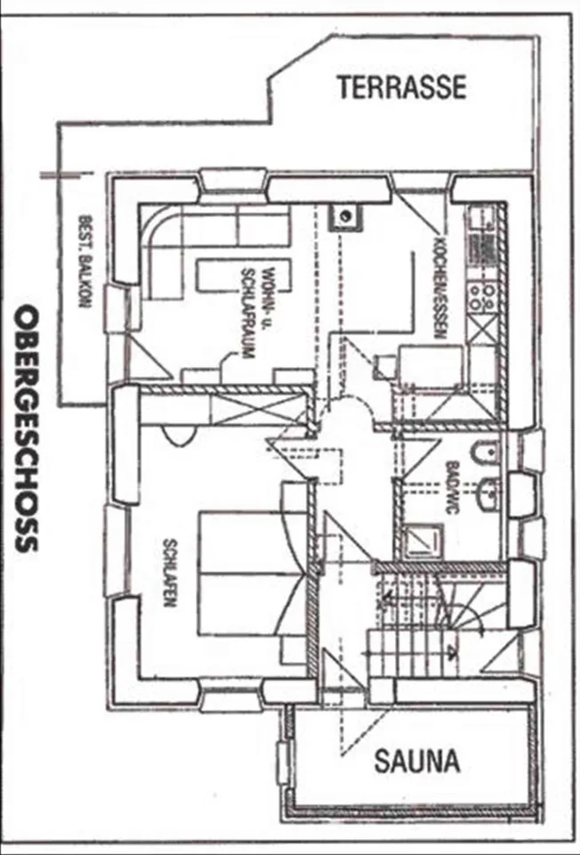 Sehr schöne voll ausgestattete, möblierte 2 ½ Zimmer Wohnung, 56m2