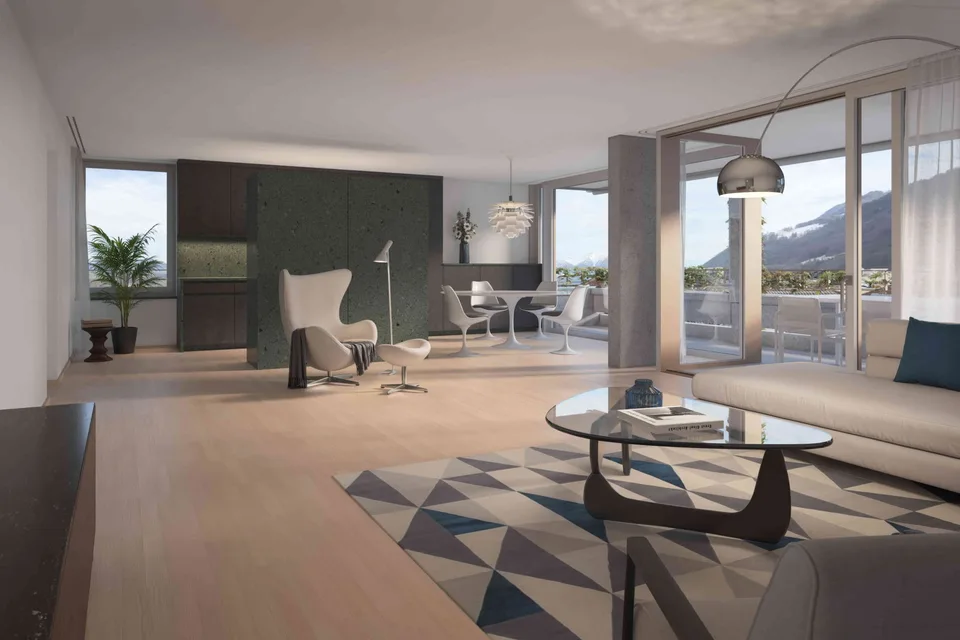 Erstvermietung Neubau "La Loggia-Siebnen" 4.5 Zi 34 Min bis HB Zürich