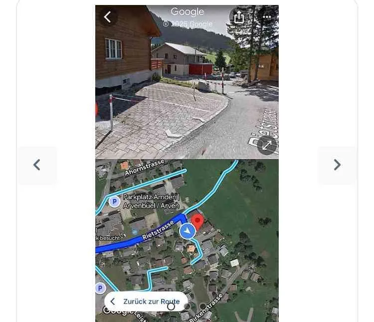 Es sind 2x Auto Aussenparkplätze in Arvenbüel 40fr