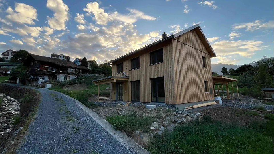 Freistehendes Einfamilienhaus