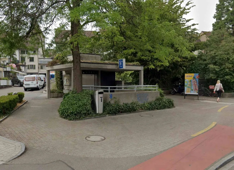 Parkplatz in Tiefgarage Schanz - Zentrum von Rapperswil