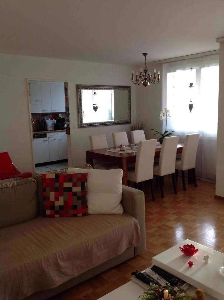 zu Vermieten sonnige 3 1/2 Zimmer-Wohnung (Gartensitzplatz) in Emmen