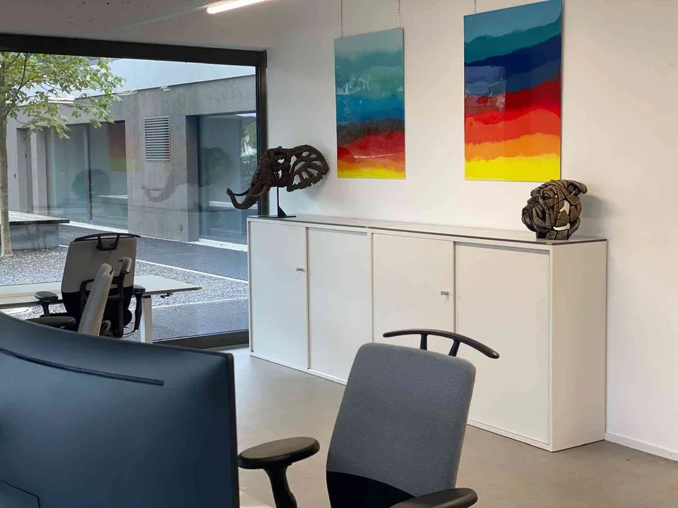 Arbeitsplatz in Bürogemeinschaft Wollerau