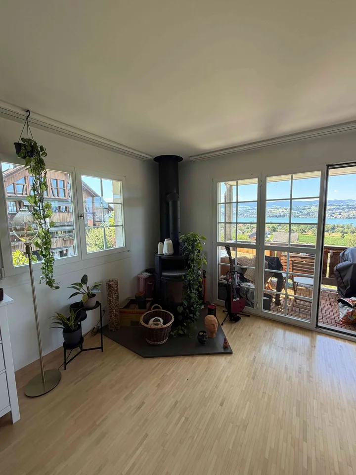 Charmante 3.5-Zimmer-Wohnung mit Panoramablick in Uetikon am See