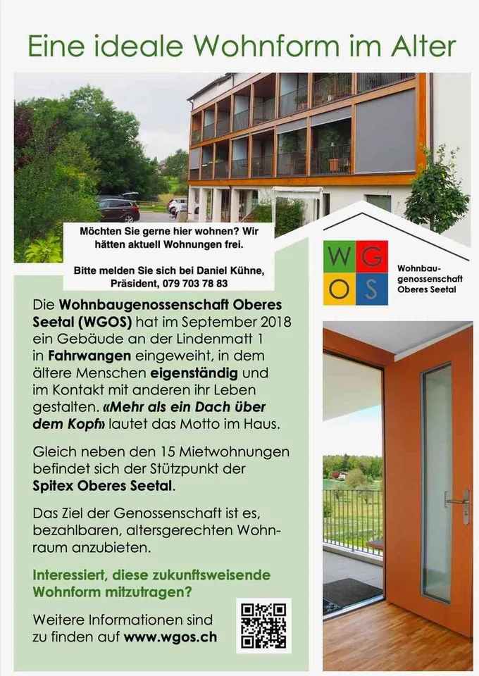 2 Zimmer Alterswohnung