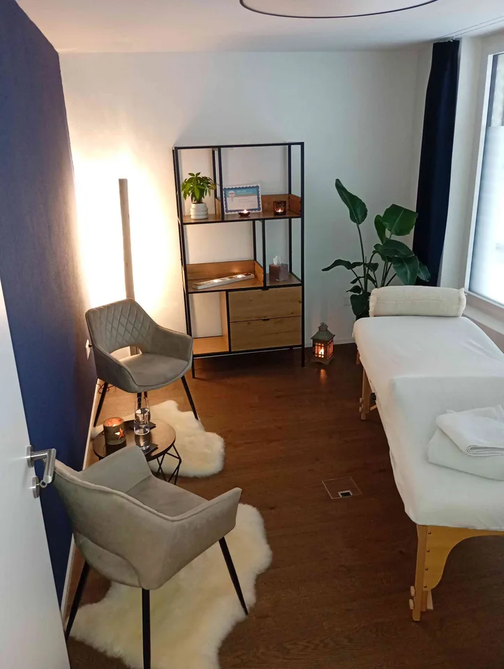 Eingerichteter Massageraum/Therapieraum für 3 Tage pro Woche