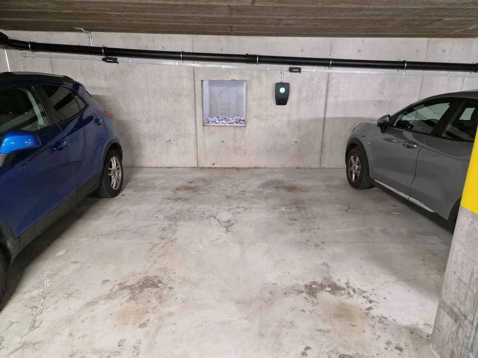 Parkplatz in neuer Tiefgarage