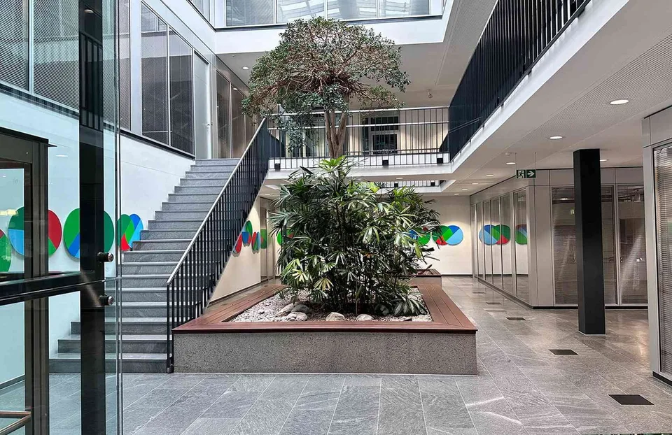 Repräsentative Bürofläche an zentraler Lage im Gewerbegeb in Hünenberg