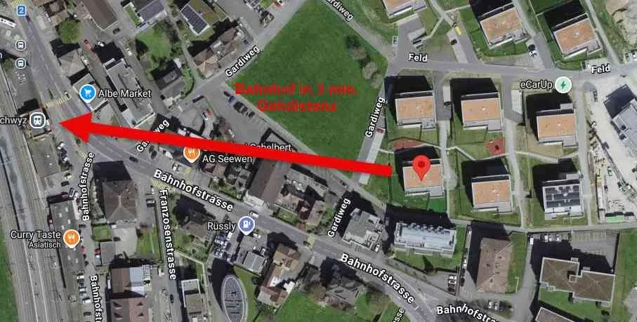 Tiefgaragen Parkplatz zu vermieten / Optional mit Elektroladestation