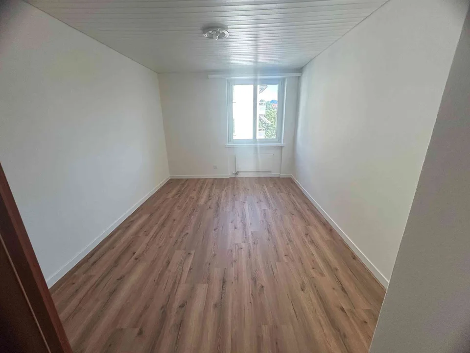 Erstvermietung: Renovierte 4-Zimmerwohnung mit Blick auf Pilatus