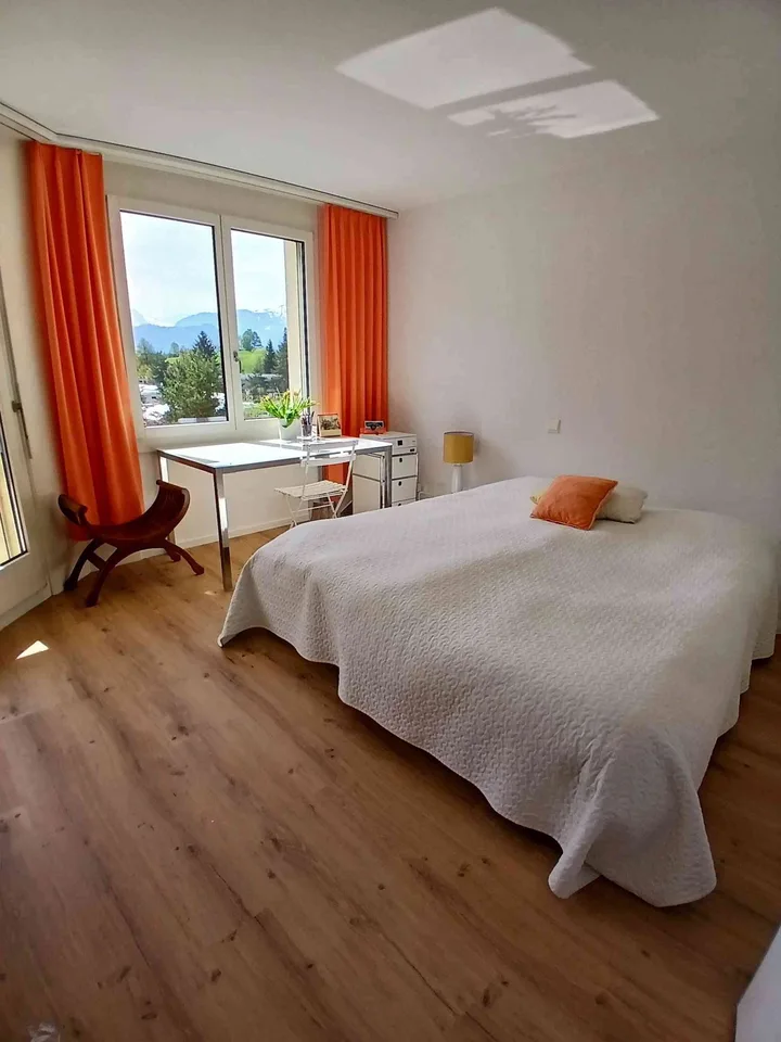 Mobilierte Wohnung: Wohlfühloase am Stadtrand von Luzern – Wohnung mit Aussicht