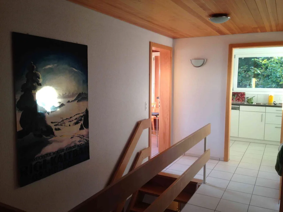 Einzigartige Maisonette Wohnung mit toller Berg- und Seesicht.