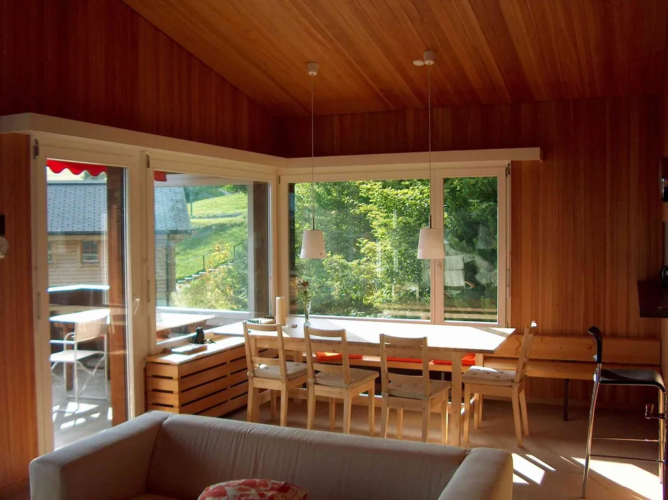 Einzigartige Maisonette Wohnung mit toller Berg- und Seesicht.