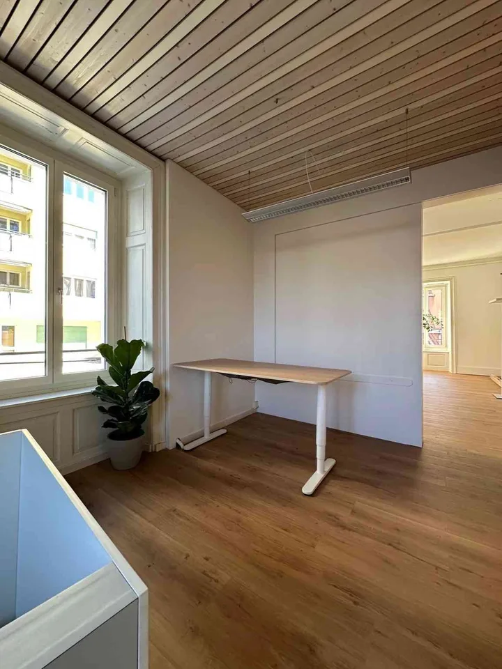 Arbeitsplatz in kreativem Fotostudio – Luzern Bruchstrasse