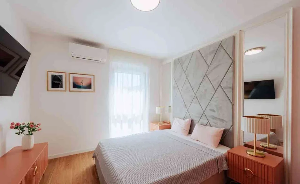 Einzelne Person vermietet eine Luxuswohnung mit einer Fläche von 98,6