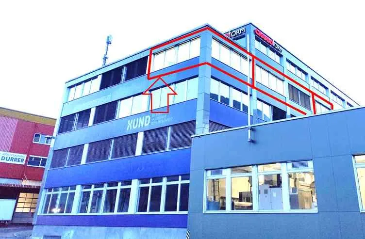 3 Büroräume in Alpnach Dorf – sowohl zusammen als auch einzeln verfügb