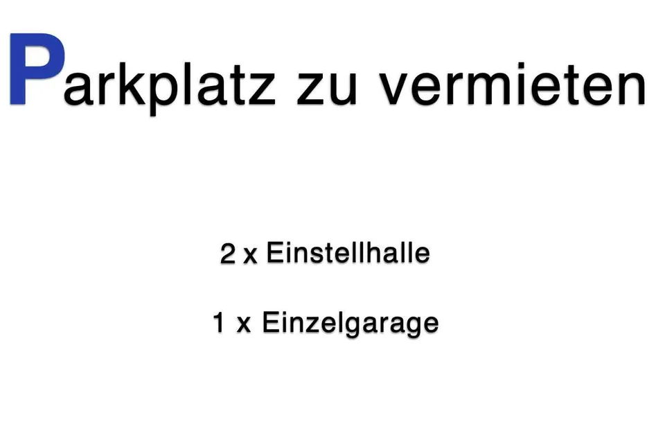 Parkplatz mit Tageslicht in Einstellhalle