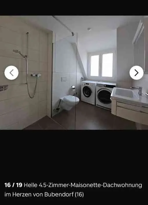 Helle 4.5-Zimmer-Maisonette-Wohnung