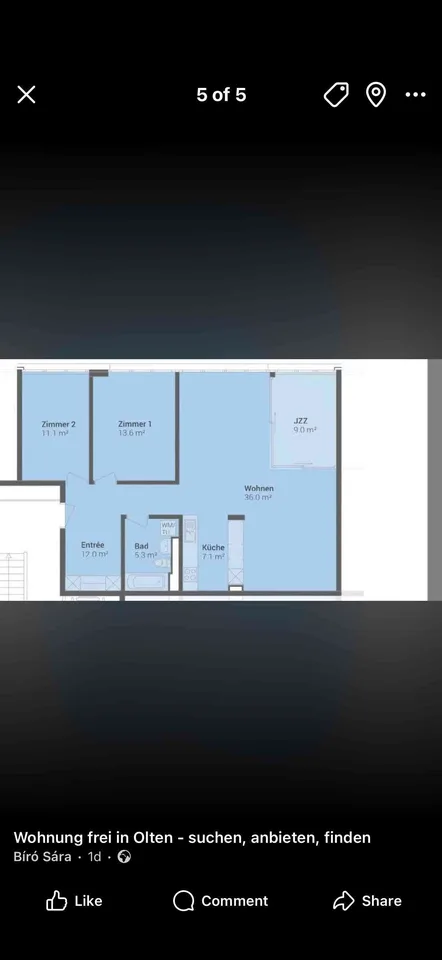 3,5 Zimmer Wohnung Olten