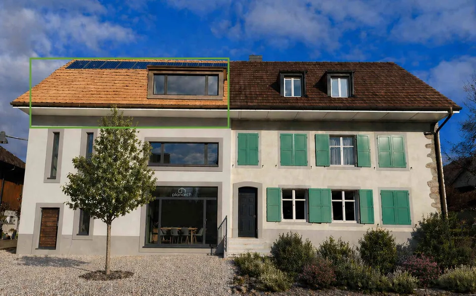 Exklusive 4.5-Zimmer Maisonettewohnung mit Galerie im Dorfkern