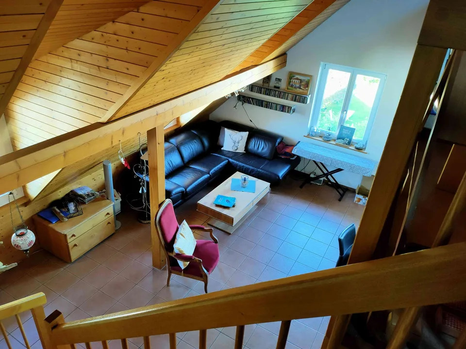 Grosszügige 5.5-Zimmer-Dachwohnung mit Galerie und Dachterrasse