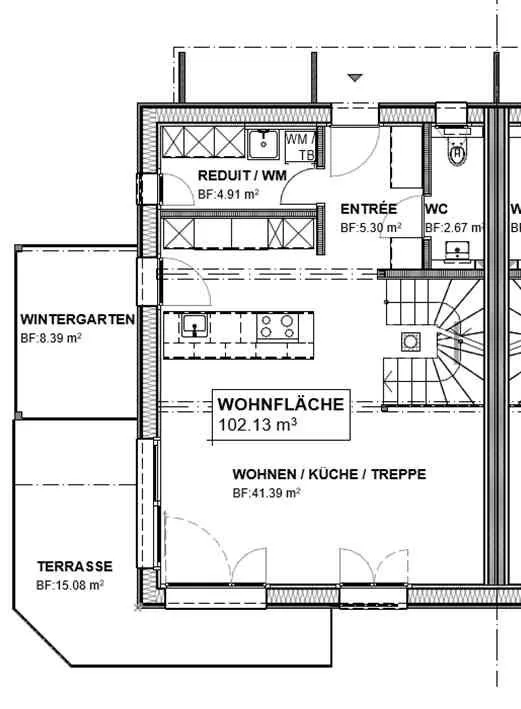Moderne 4.5 Zimmer - Maisonette West 2026