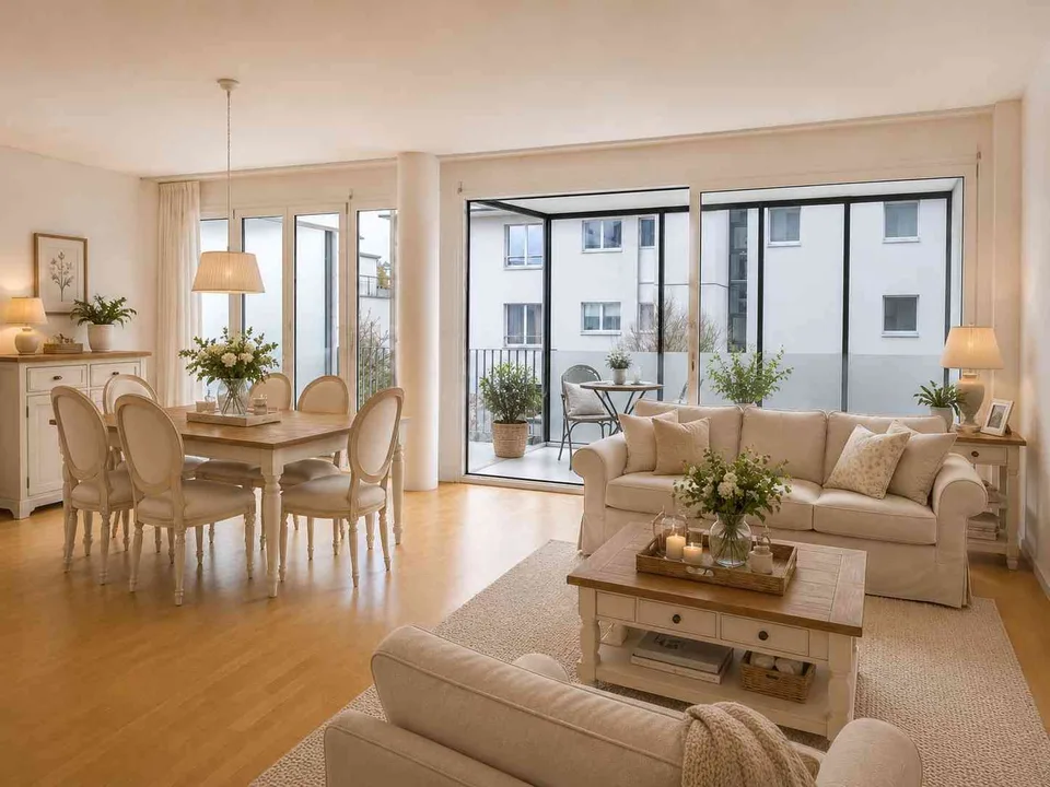 Genial auch für Homeoffice: grosse 4.5-Zimmer-Wohnung mit Büro-Ecke