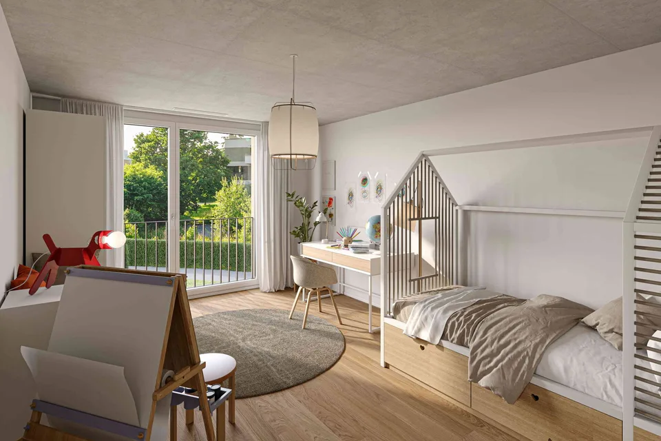 4.5 Zimmerwohnung in Suhr, Neubauwohnung, Erstvermietung