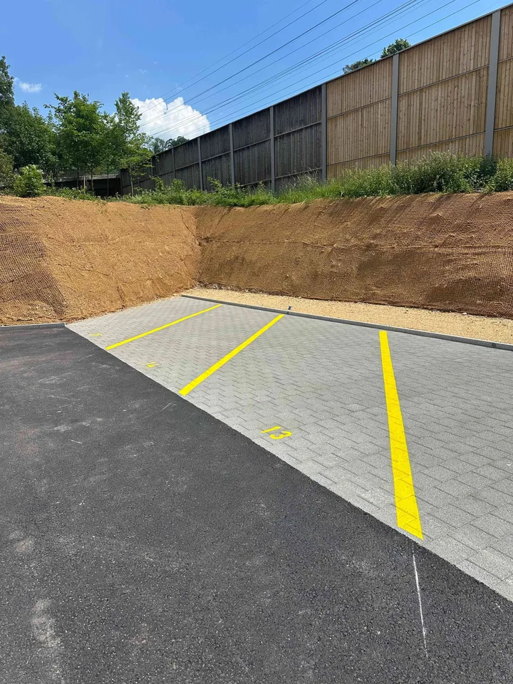 Eckparkplatz