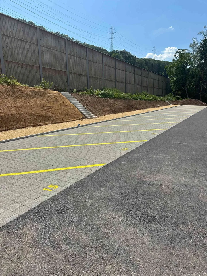 Eckparkplatz