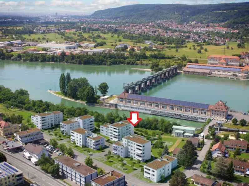 Exklusive 5-Zi-Wohnung ,151m2, im Rhygarten 3, am Rhein, in Augst