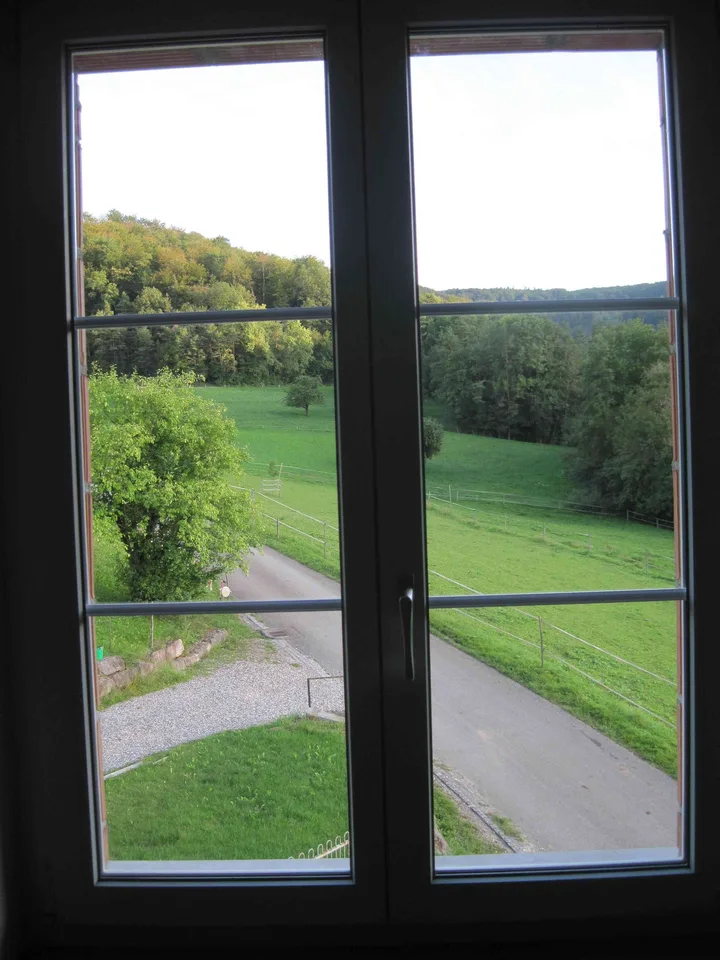Dach - Wohnung in Bio Bauernhof im Fricktal. 5 Min ab Autobahn A3